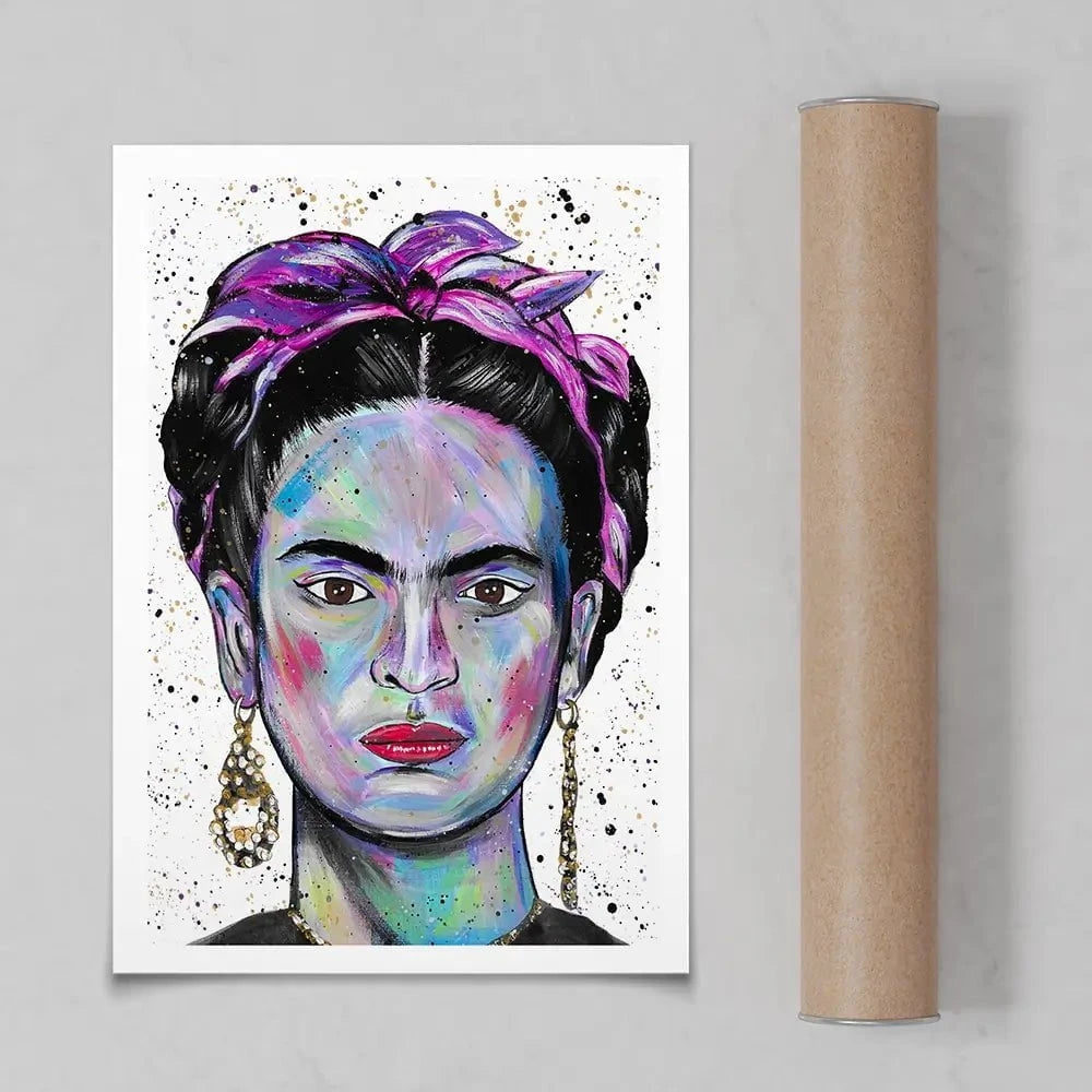Just Frida Art Print Just Frida Art Print wall art product Emma LC Art