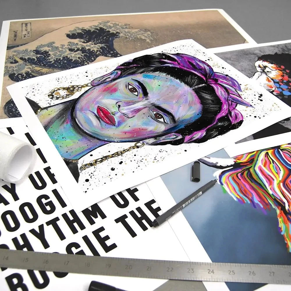 Just Frida Art Print Just Frida Art Print wall art product Emma LC Art