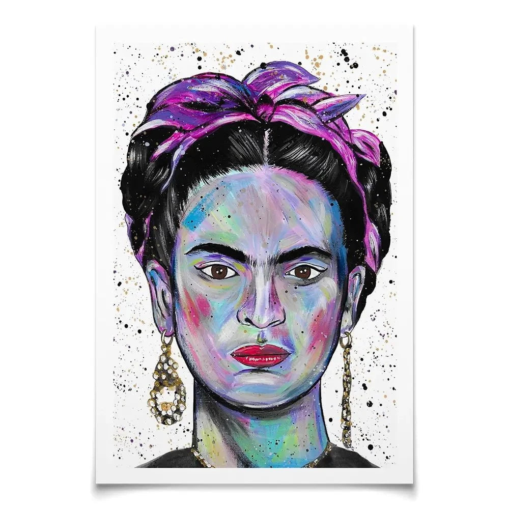 Just Frida Art Print Just Frida Art Print wall art product Emma LC Art