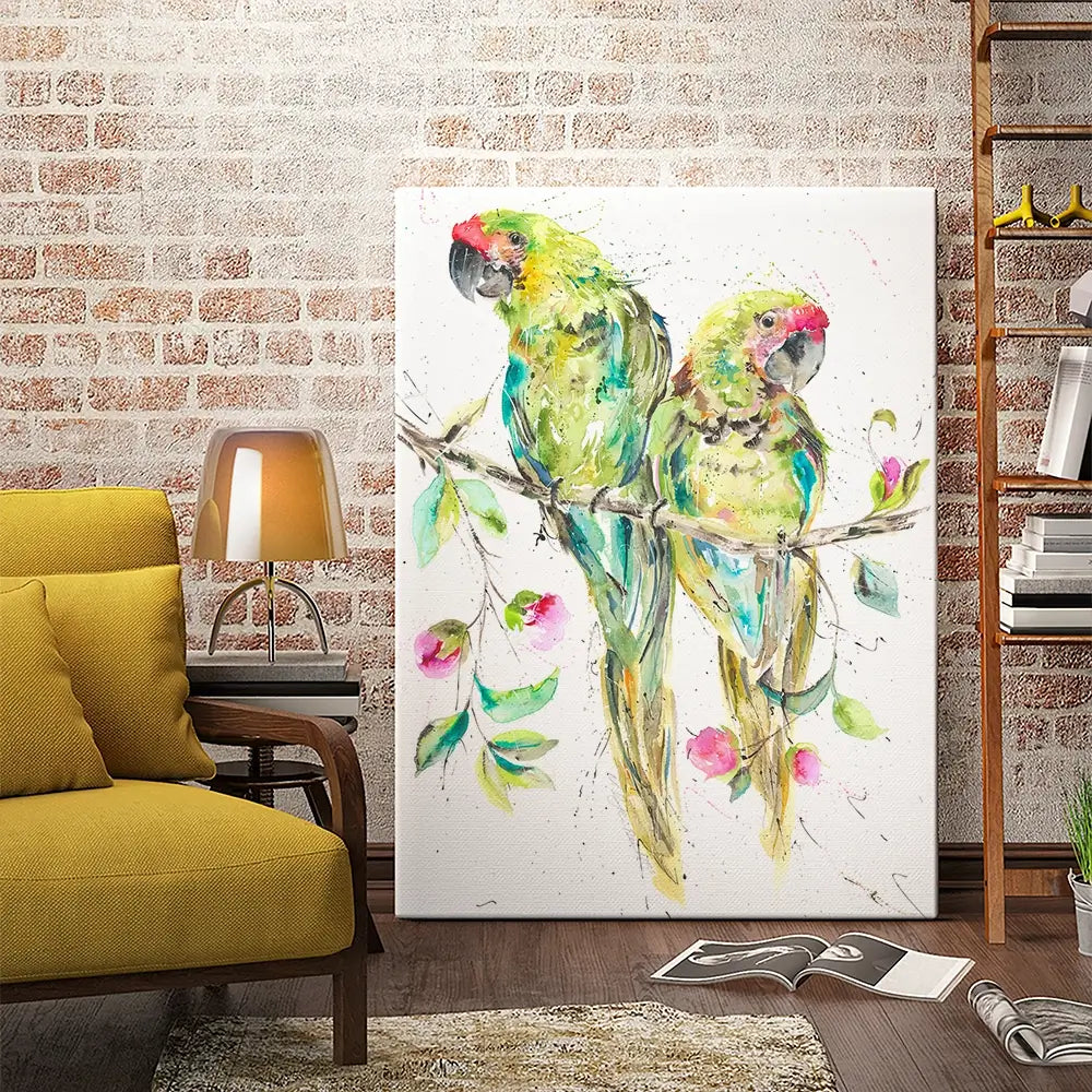 Just The Two Of Us Canvas Print Just The Two Of Us Canvas Print wall art product Nicola Jane Rowles