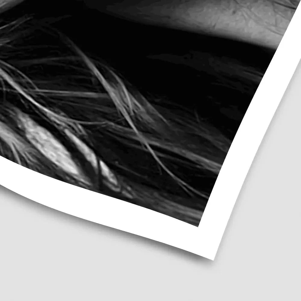 Kate Moss Moustache Art Print Kate Moss Moustache Art Print wall art product S Megalos