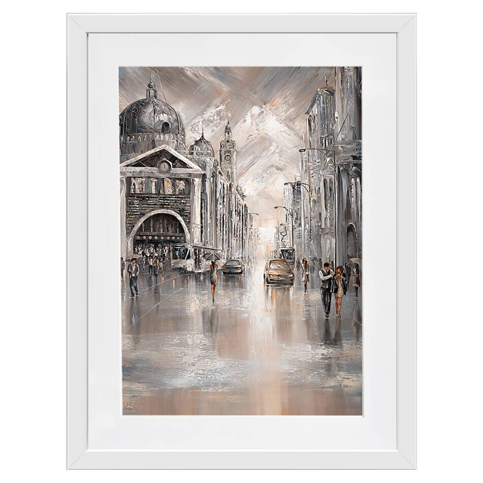 Keep Me Warm Framed Art Print Keep Me Warm Framed Art Print wall art product Isabella Karolewicz