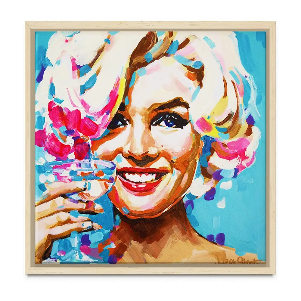 Keep Smiling Oversized Canvas Print Keep Smiling Oversized Canvas Print wall art product Art Print Shop