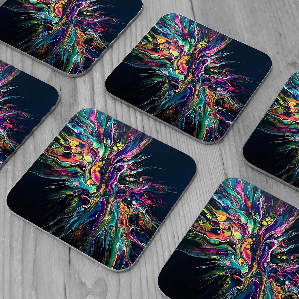 Kinetic Flow Coaster Set Kinetic Flow Coaster Set wall art product David Alexander Elder