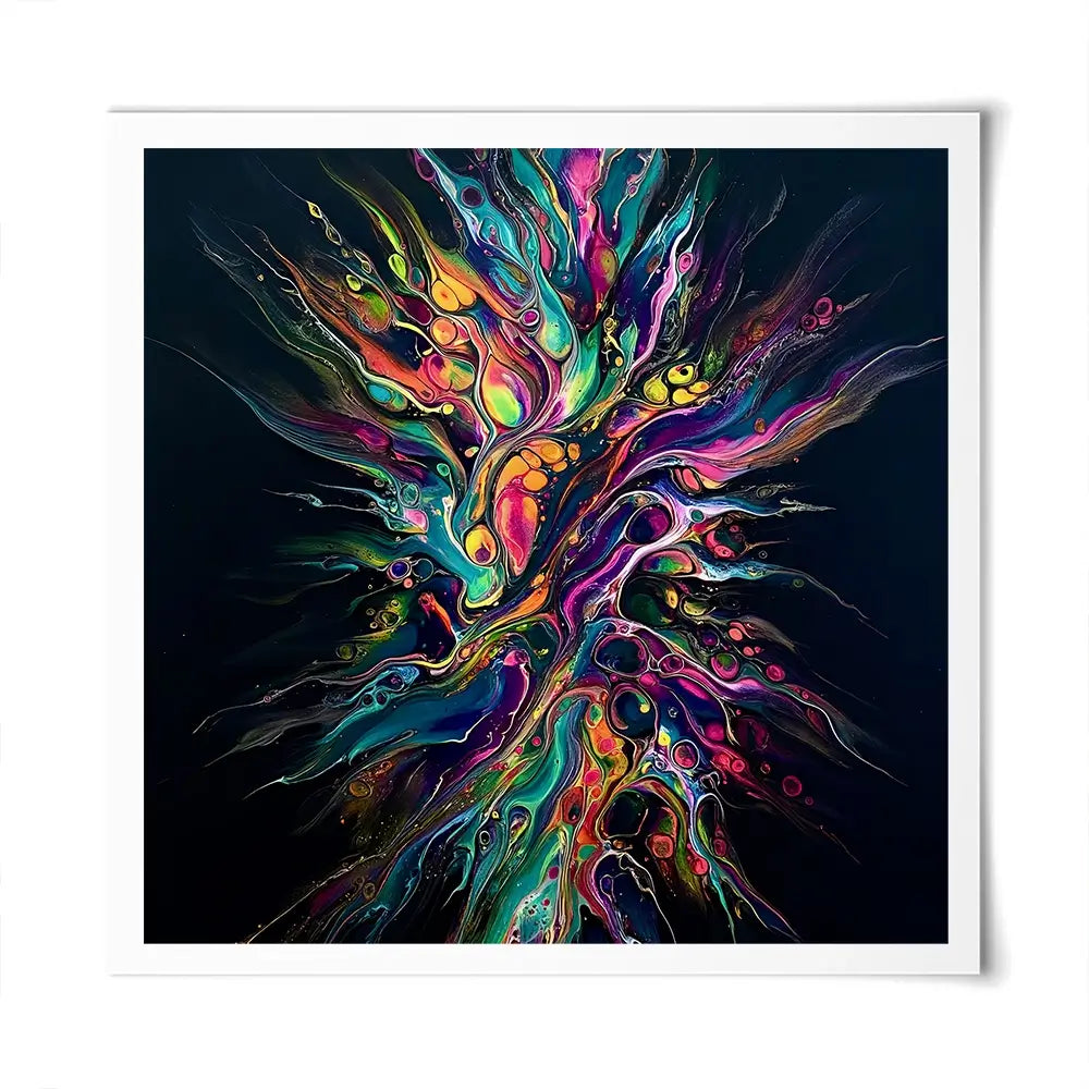 Kinetic Symphony Square Art Print Kinetic Symphony Square Art Print wall art product David Alexander Elder