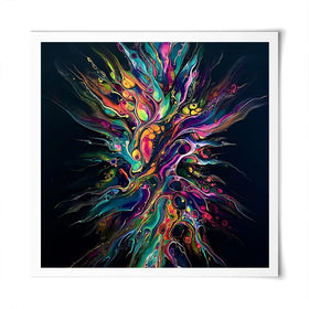Kinetic Symphony Square Art Print Kinetic Symphony Square Art Print wall art product David Alexander Elder