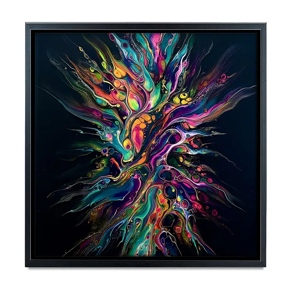 Kinetic Symphony Square Canvas Print Kinetic Symphony Square Canvas Print wall art product David Alexander Elder