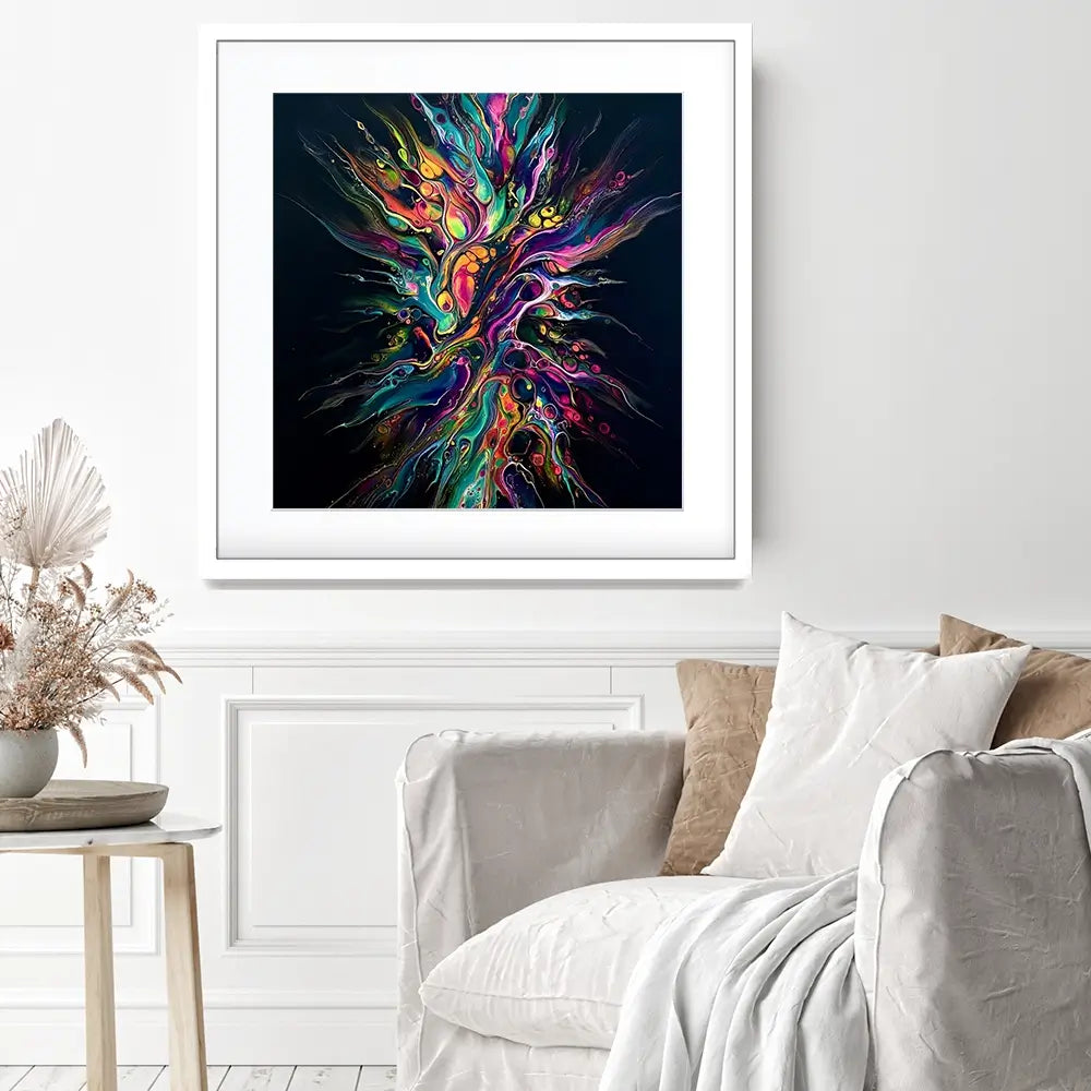 Kinetic Symphony Square Framed Art Print Kinetic Symphony Square Framed Art Print wall art product David Alexander Elder