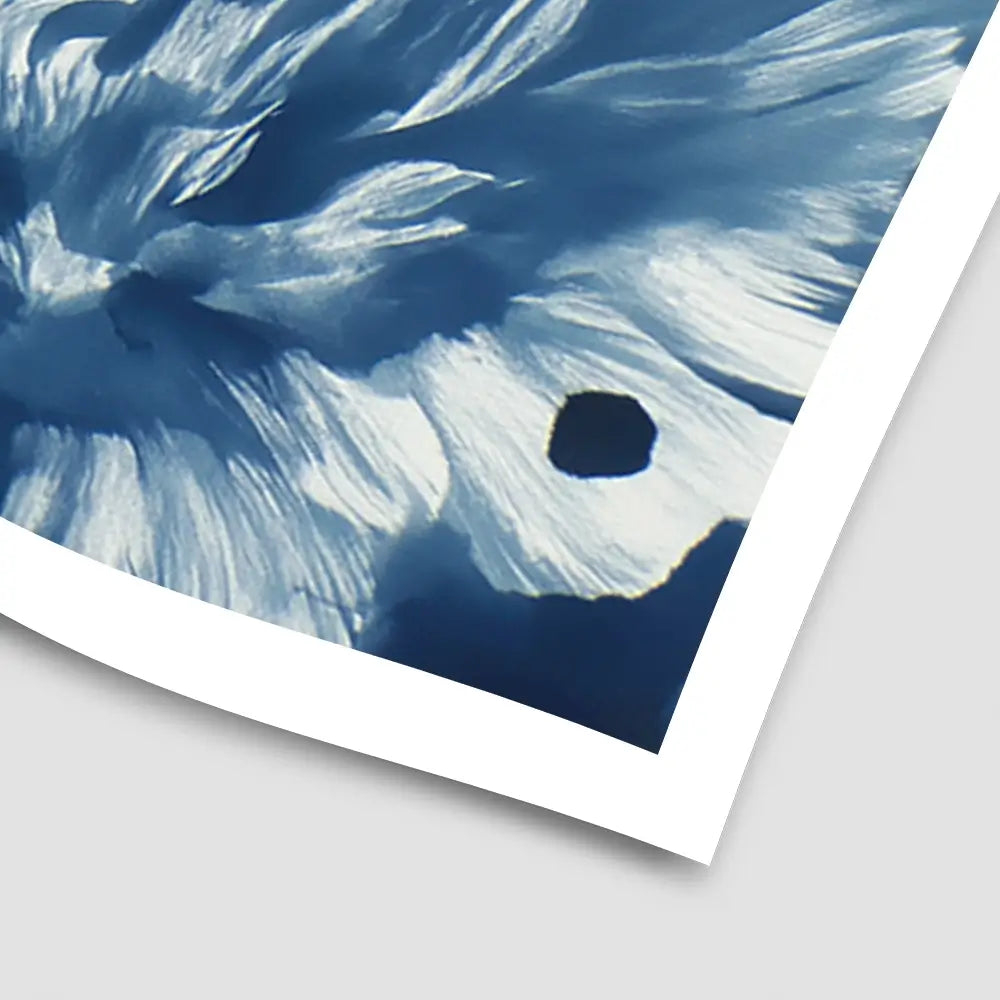 Kingfisher In Motion Indigo Wash Art Print Kingfisher In Motion Indigo Wash Art Print wall art product Chromatic Storm Studio