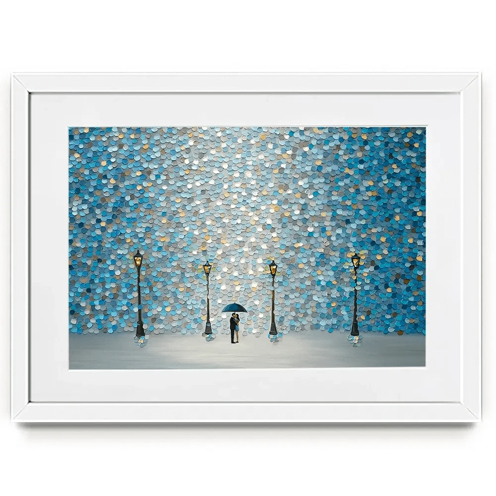 Kiss Framed Art Print Kiss Framed Art Print wall art product Ekaterina Ermilkina