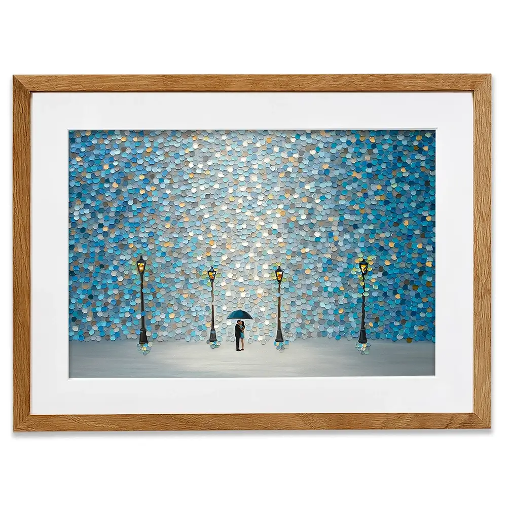 Kiss Framed Art Print Kiss Framed Art Print wall art product Ekaterina Ermilkina