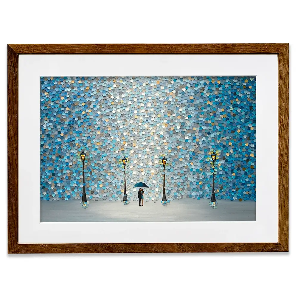 Kiss Framed Art Print Kiss Framed Art Print wall art product Ekaterina Ermilkina