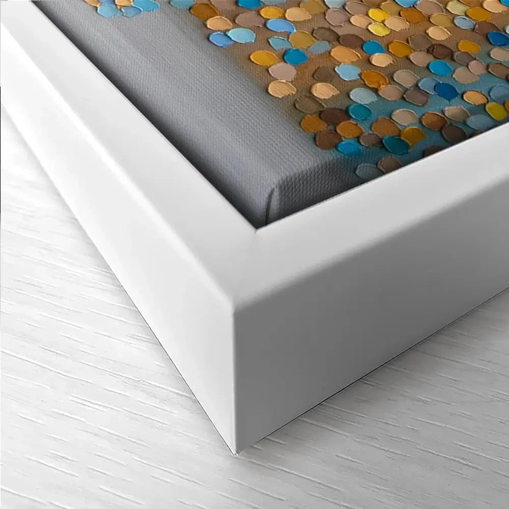 Kiss Under The Golden Rain Trio Canvas Print Kiss Under The Golden Rain Trio Canvas Print wall art product Ekaterina Ermilkina