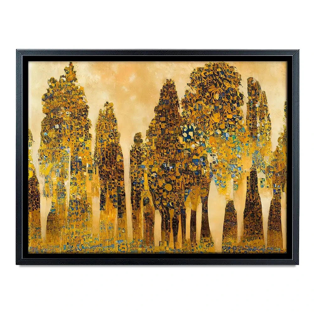 Klimt Style Trees Canvas Print Klimt Style Trees Canvas Print wall art product J. Waleson Photo / Shutterstock