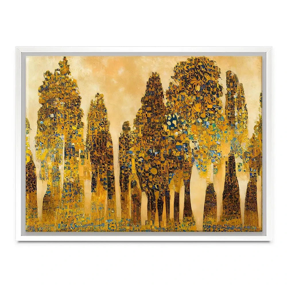 Klimt Style Trees Canvas Print Klimt Style Trees Canvas Print wall art product J. Waleson Photo / Shutterstock
