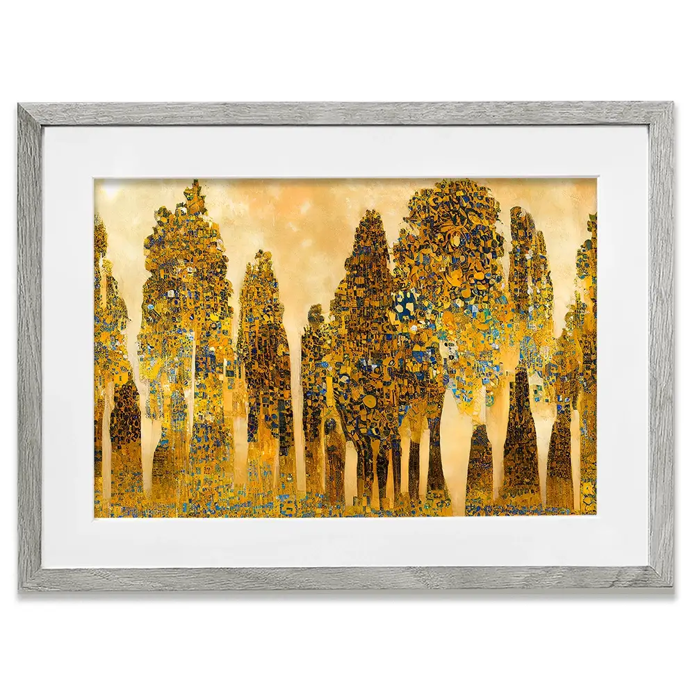 Klimt Style Trees Framed Art Print Klimt Style Trees Framed Art Print wall art product J. Waleson Photo / Shutterstock