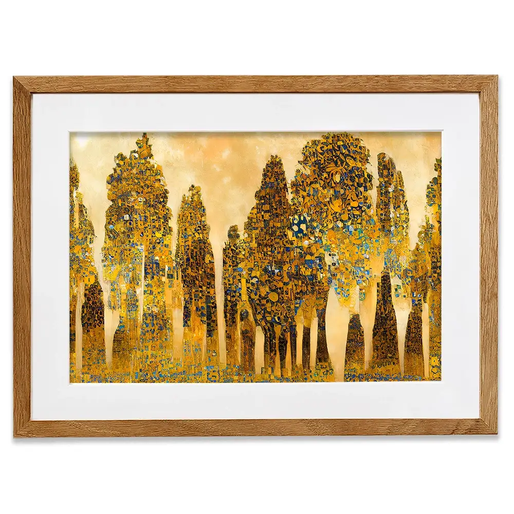 Klimt Style Trees Framed Art Print Klimt Style Trees Framed Art Print wall art product J. Waleson Photo / Shutterstock
