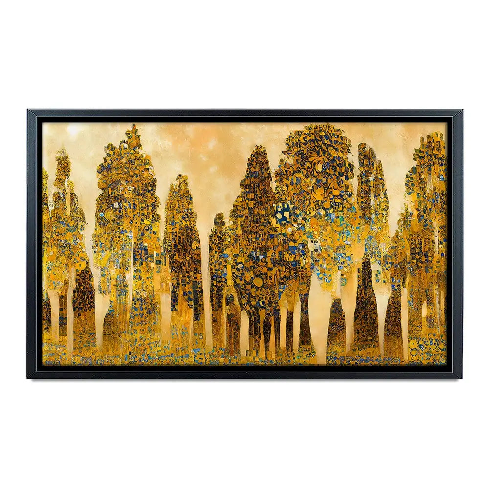 Klimt Style Trees Oversized Canvas Print Klimt Style Trees Oversized Canvas Print wall art product Art Print Shop