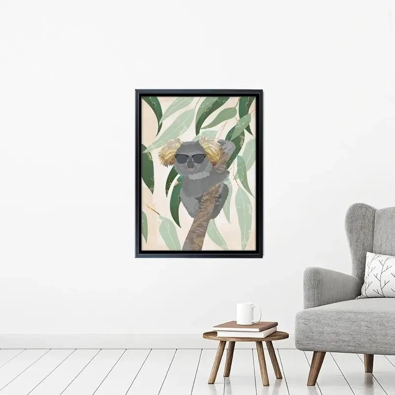 Koala In The Tree Canvas Print Koala In The Tree Canvas Print wall art product Sarah Manovski