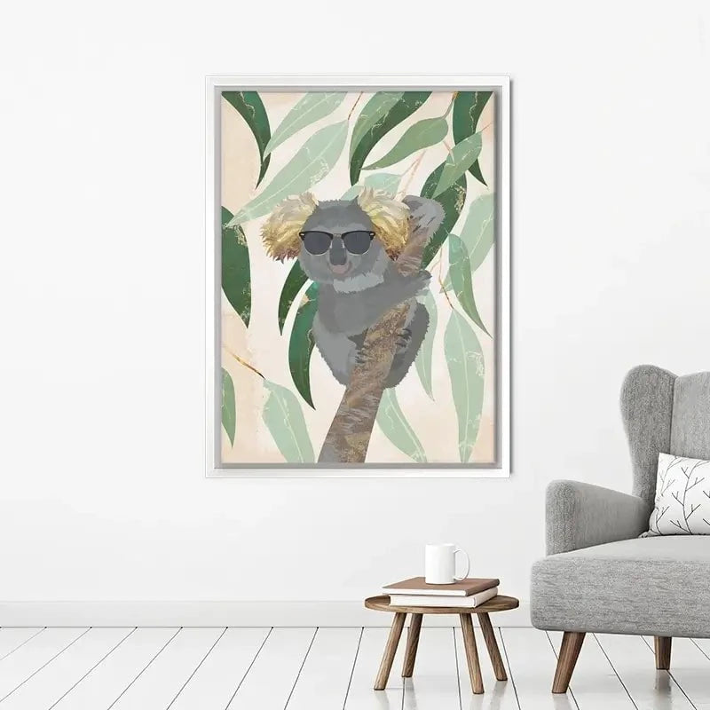 Koala In The Tree Canvas Print Koala In The Tree Canvas Print wall art product Sarah Manovski