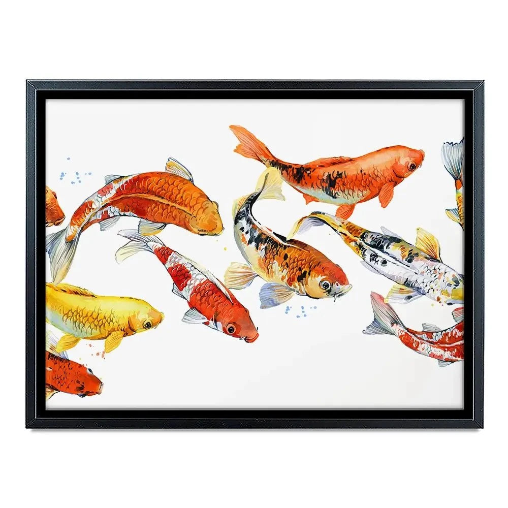 Koi Carp Canvas Print Koi Carp Canvas Print wall art product Faenkova Elena / Shutterstock