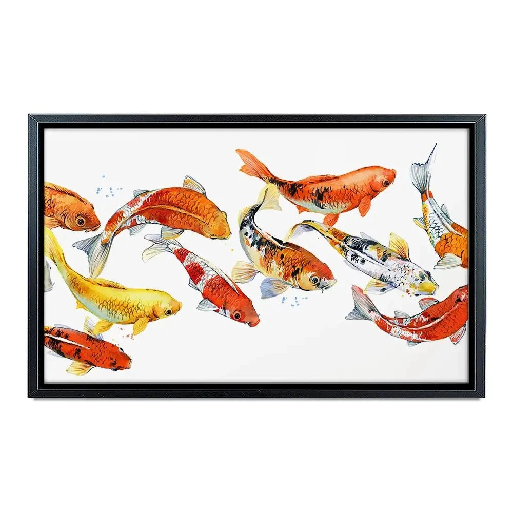 Koi Carp Canvas Print Koi Carp Canvas Print wall art product Faenkova Elena / Shutterstock