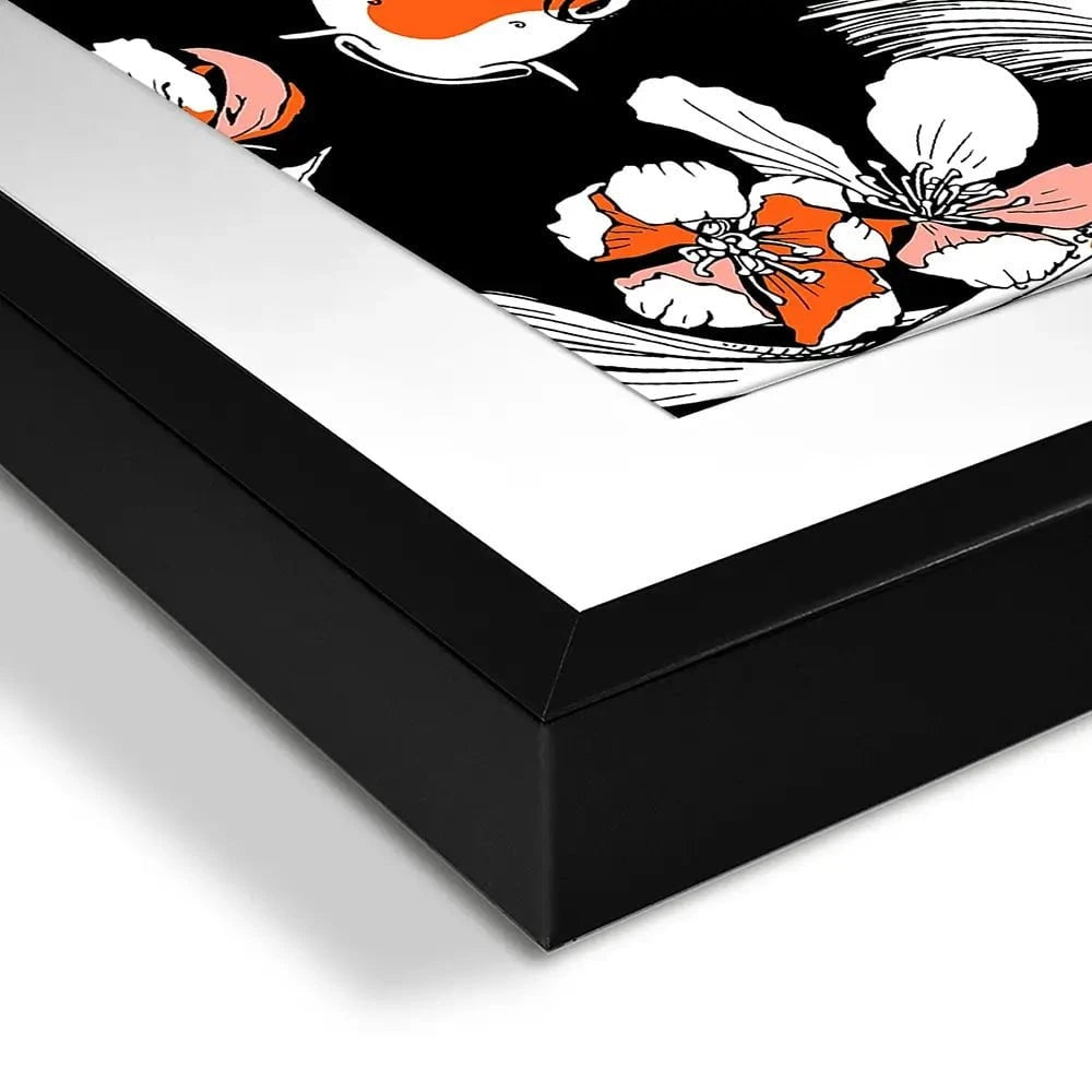 Koi Portrait Framed Art Print Koi Portrait Framed Art Print wall art product Afishka / Shutterstock