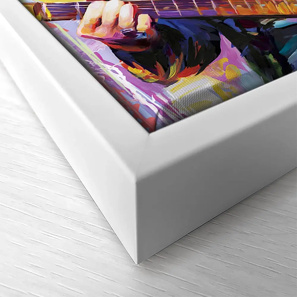 Kurt Cobain Oversized Canvas Print Kurt Cobain Oversized Canvas Print wall art product Art Print Shop