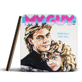 Kylie And Jason My Guy Coaster Set Kylie And Jason My Guy Coaster Set wall art product Juliet Stockton