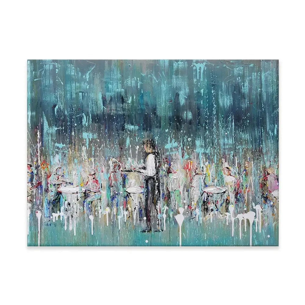 La Jolie Terrasse Canvas Print La Jolie Terrasse Canvas Print wall art product Studio Paint-Ing