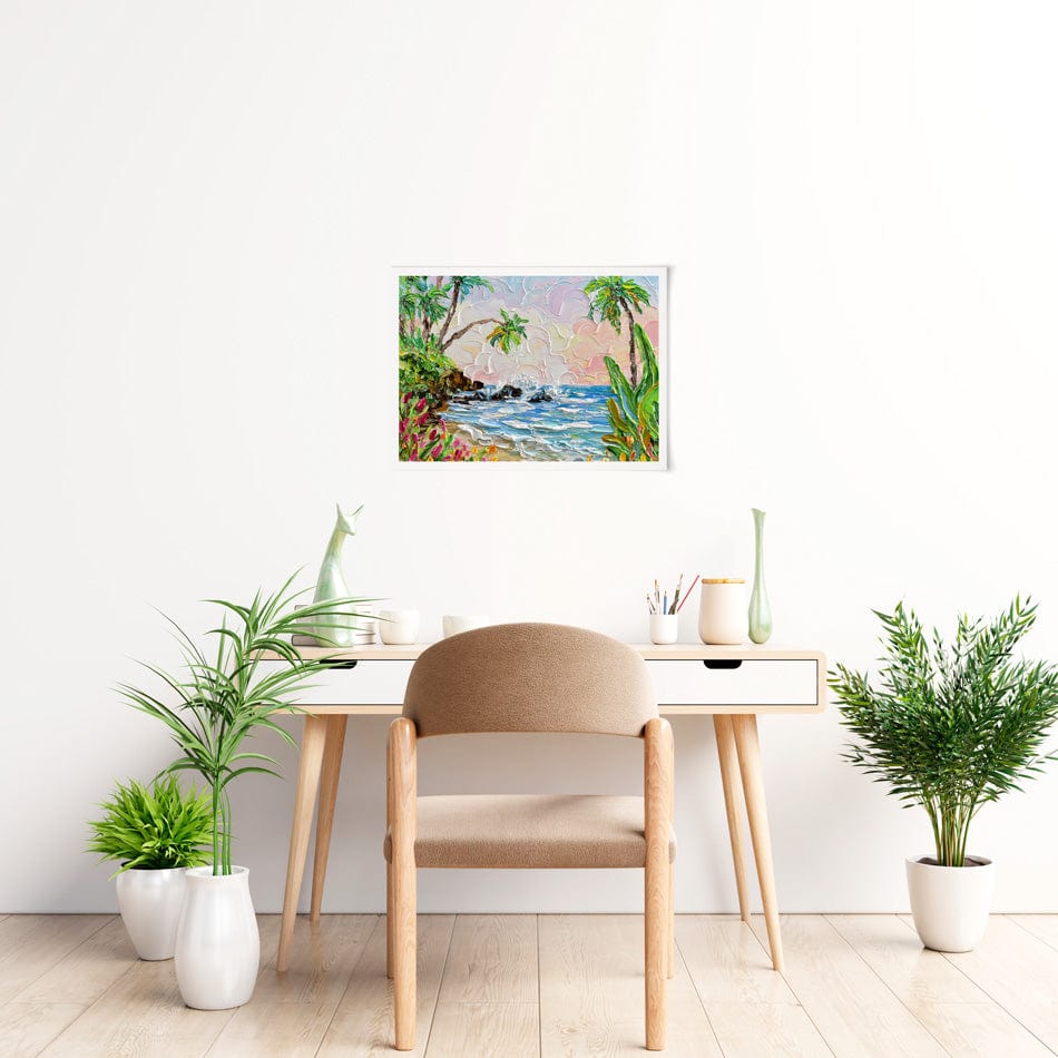 Laguna Art Print wall art product Olga Tkachyk