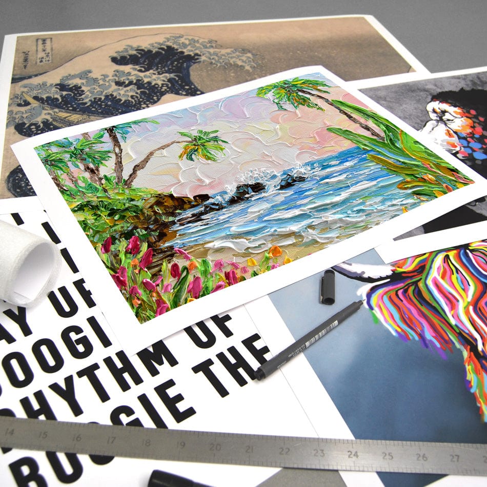 Laguna Art Print wall art product Olga Tkachyk