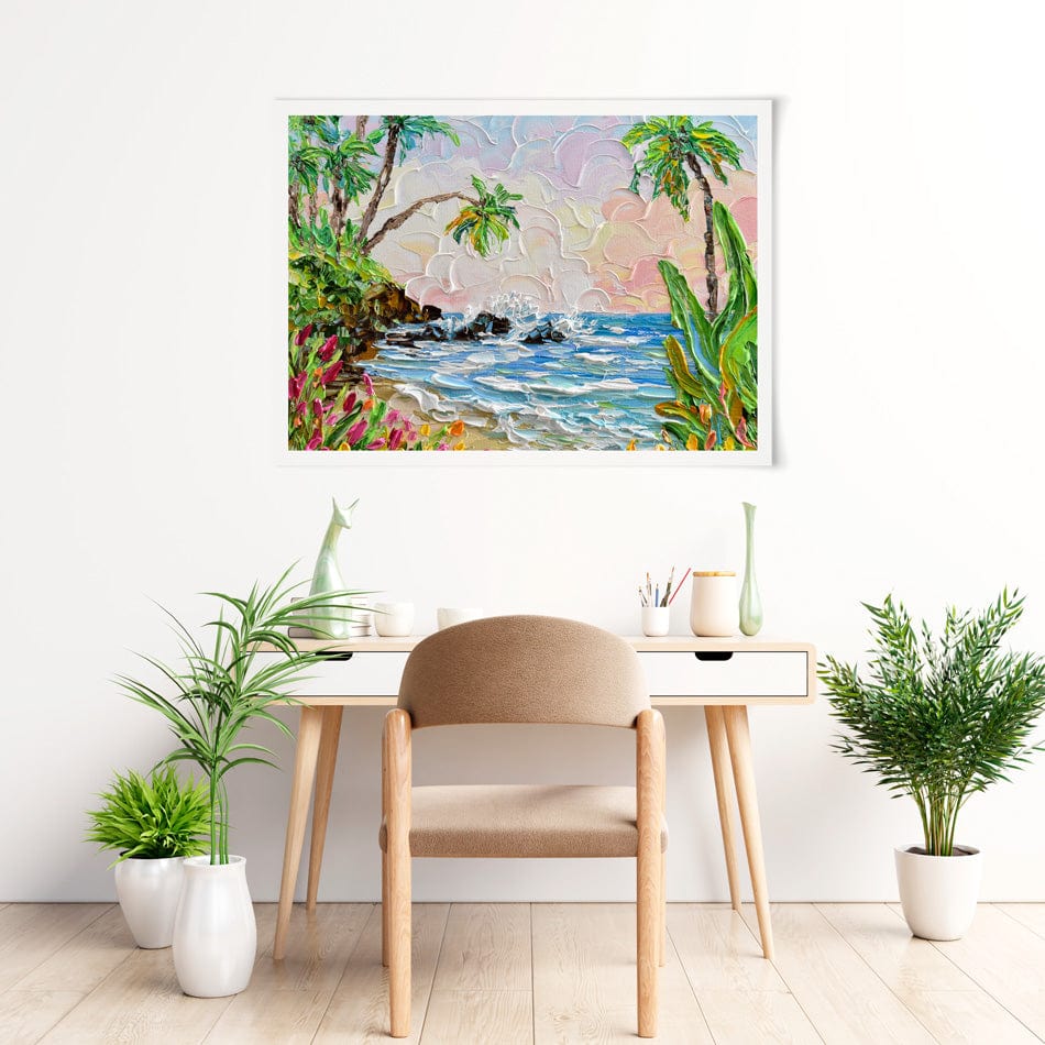 Laguna Art Print wall art product Olga Tkachyk