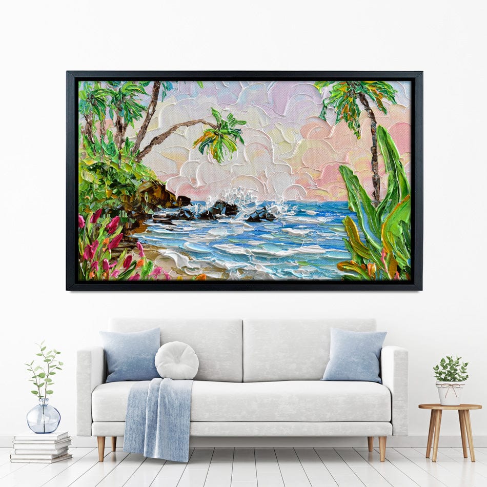 Laguna Canvas Print wall art product Olga Tkachyk