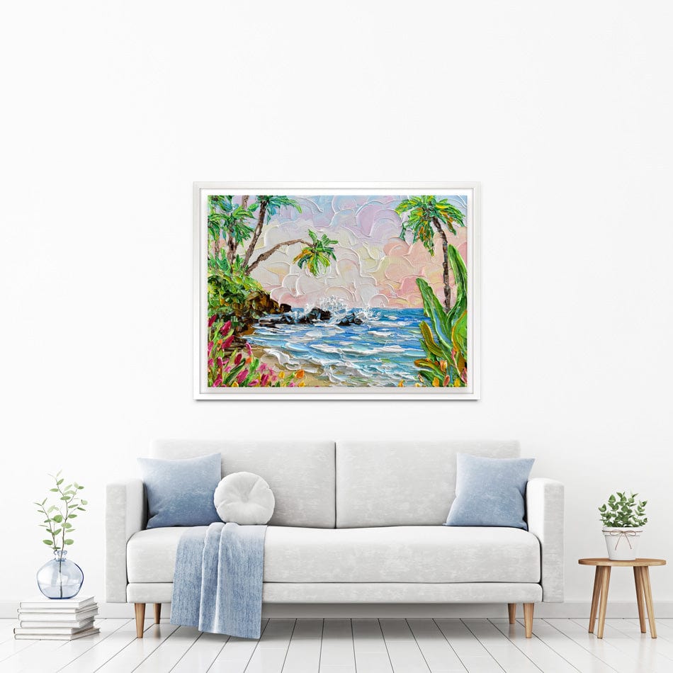Laguna Canvas Print wall art product Olga Tkachyk
