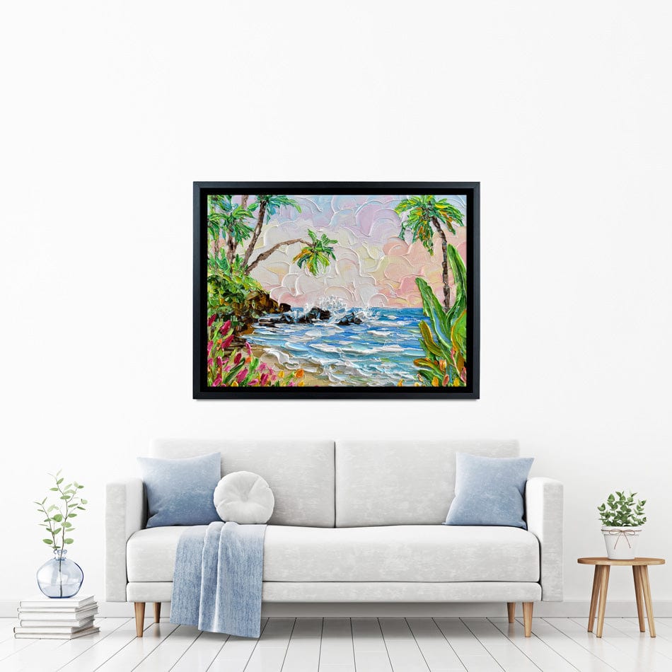 Laguna Canvas Print wall art product Olga Tkachyk