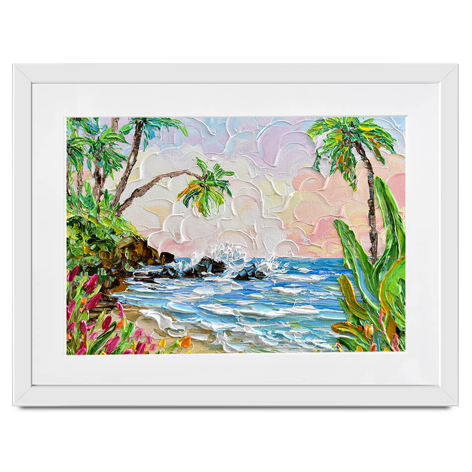 Laguna Framed Art Print Laguna Framed Art Print wall art product Olga Tkachyk