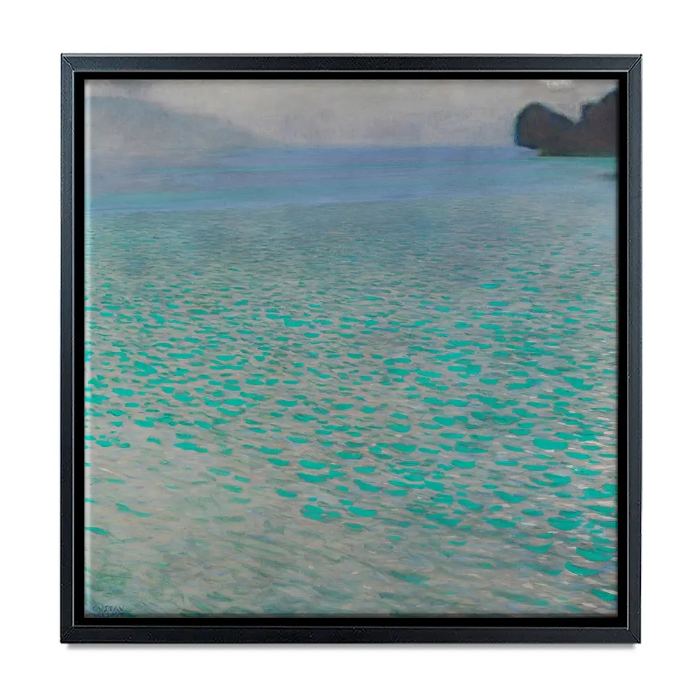 Lake Attersee Canvas Print Lake Attersee Canvas Print wall art product Gustav Klimt