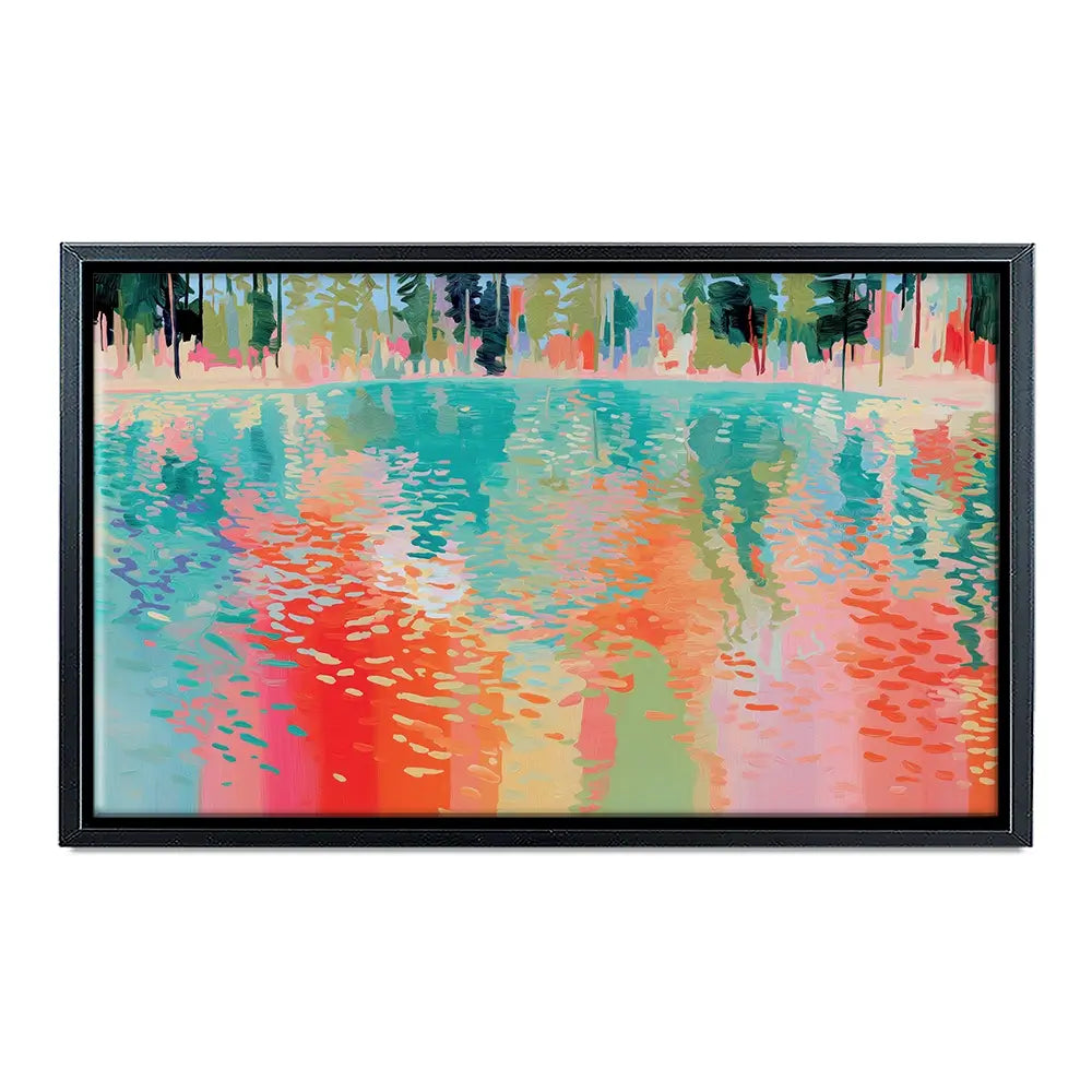 Lake Of Reflections Canvas Print Lake Of Reflections Canvas Print wall art product Chromatic Storm Studio