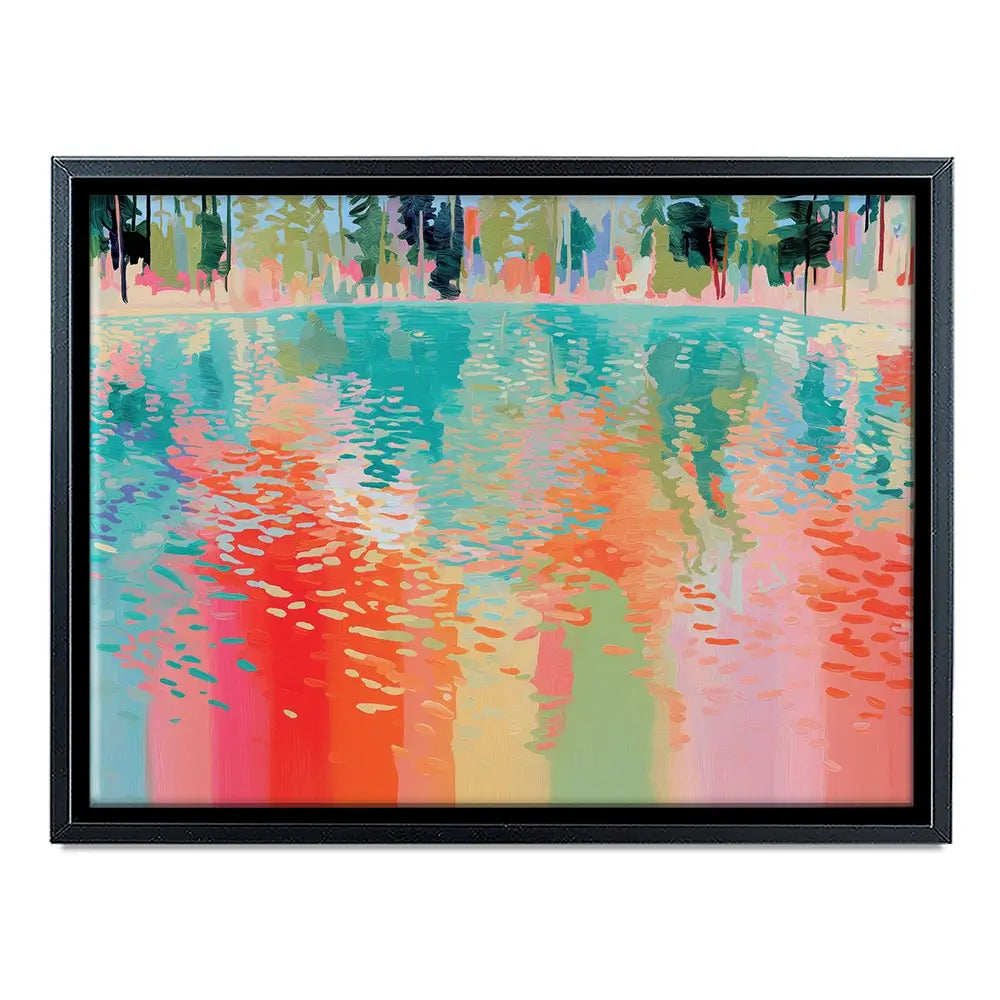 Lake Of Reflections Canvas Print Lake Of Reflections Canvas Print wall art product Chromatic Storm Studio