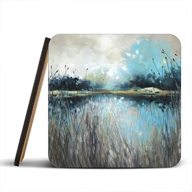 Lake Views Coaster Set Lake Views Coaster Set wall art product Carol Robinson