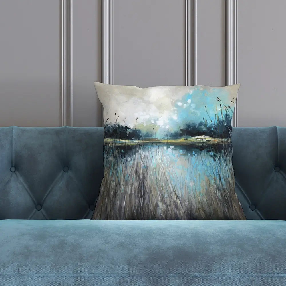 Lake Views Cushion Lake Views Cushion wall art product Carol Robinson