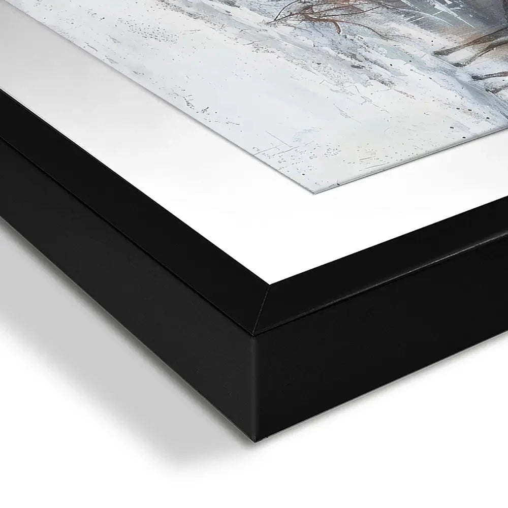 Lakeside Deer Framed Art Print Lakeside Deer Framed Art Print wall art product Petal Prints Design - Independent