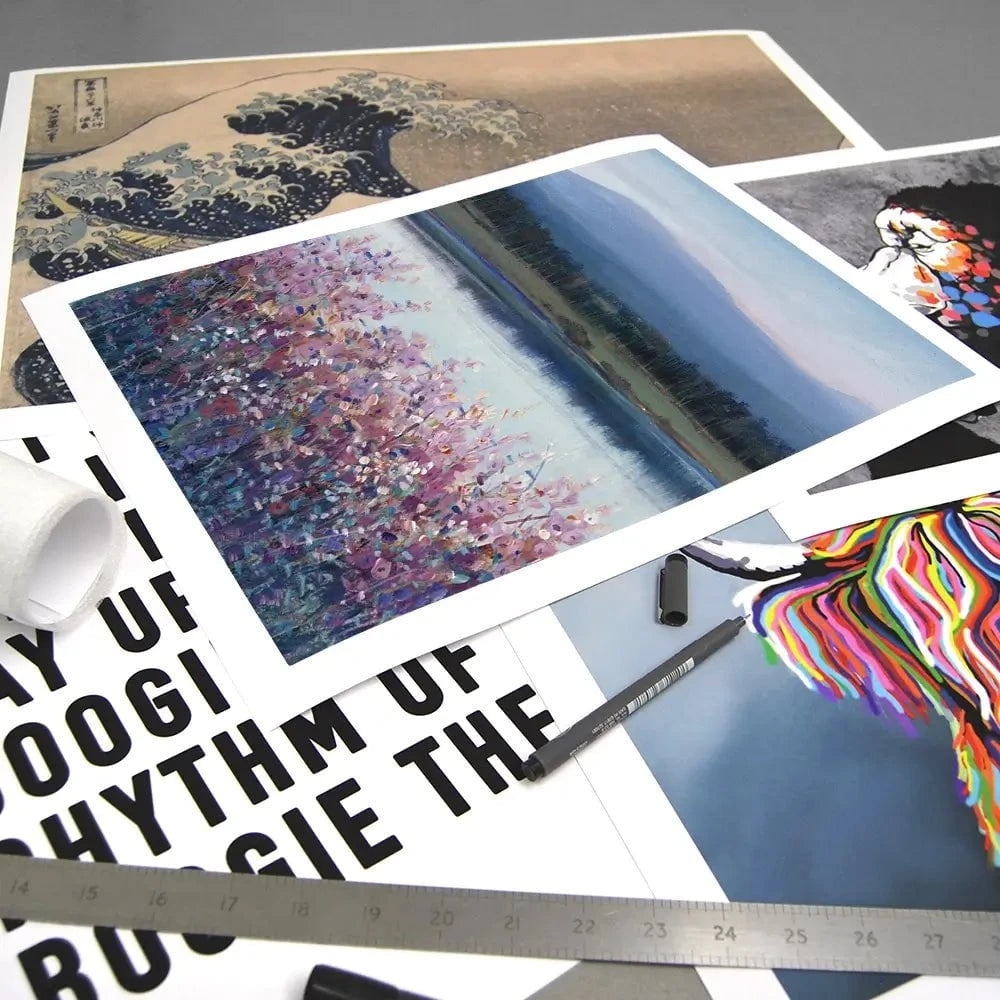 Lakeside Mountain Art Print Lakeside Mountain Art Print wall art product Tim O'Toole