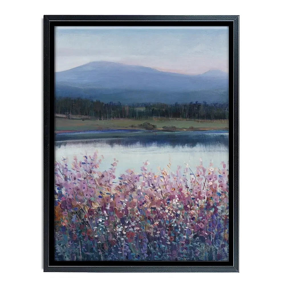 Lakeside Mountain Canvas Print Lakeside Mountain Canvas Print wall art product Tim O'Toole