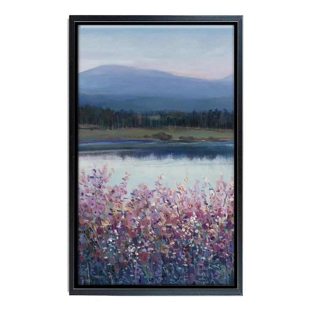 Lakeside Mountain Canvas Print Lakeside Mountain Canvas Print wall art product Tim O'Toole