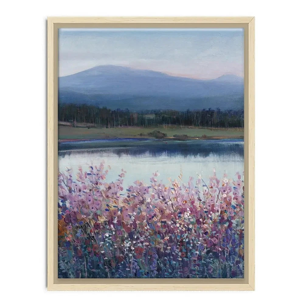 Lakeside Mountain Canvas Print Lakeside Mountain Canvas Print wall art product Tim O'Toole