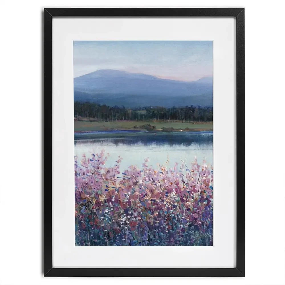 Lakeside Mountain Framed Art Print Lakeside Mountain Framed Art Print wall art product Tim O'Toole