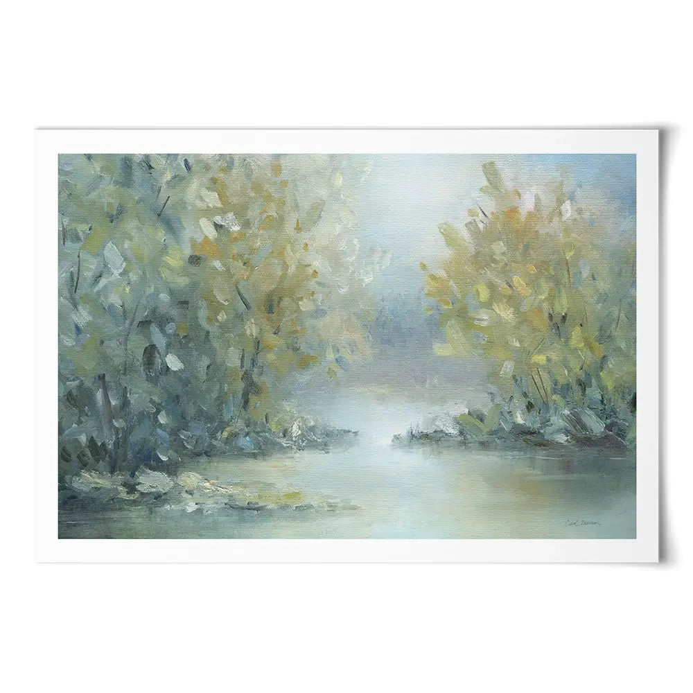 Lakeside Tranquility Art Print Lakeside Tranquility Art Print wall art product Carol Robinson