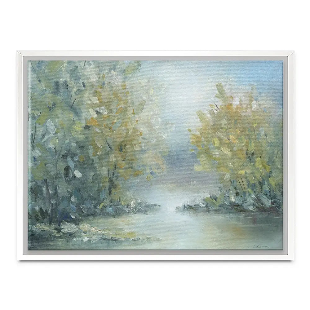 Lakeside Tranquility Canvas Print Lakeside Tranquility Canvas Print wall art product Carol Robinson